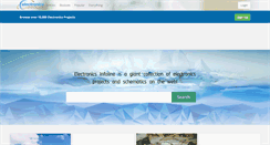 Desktop Screenshot of electronicsinfoline.com